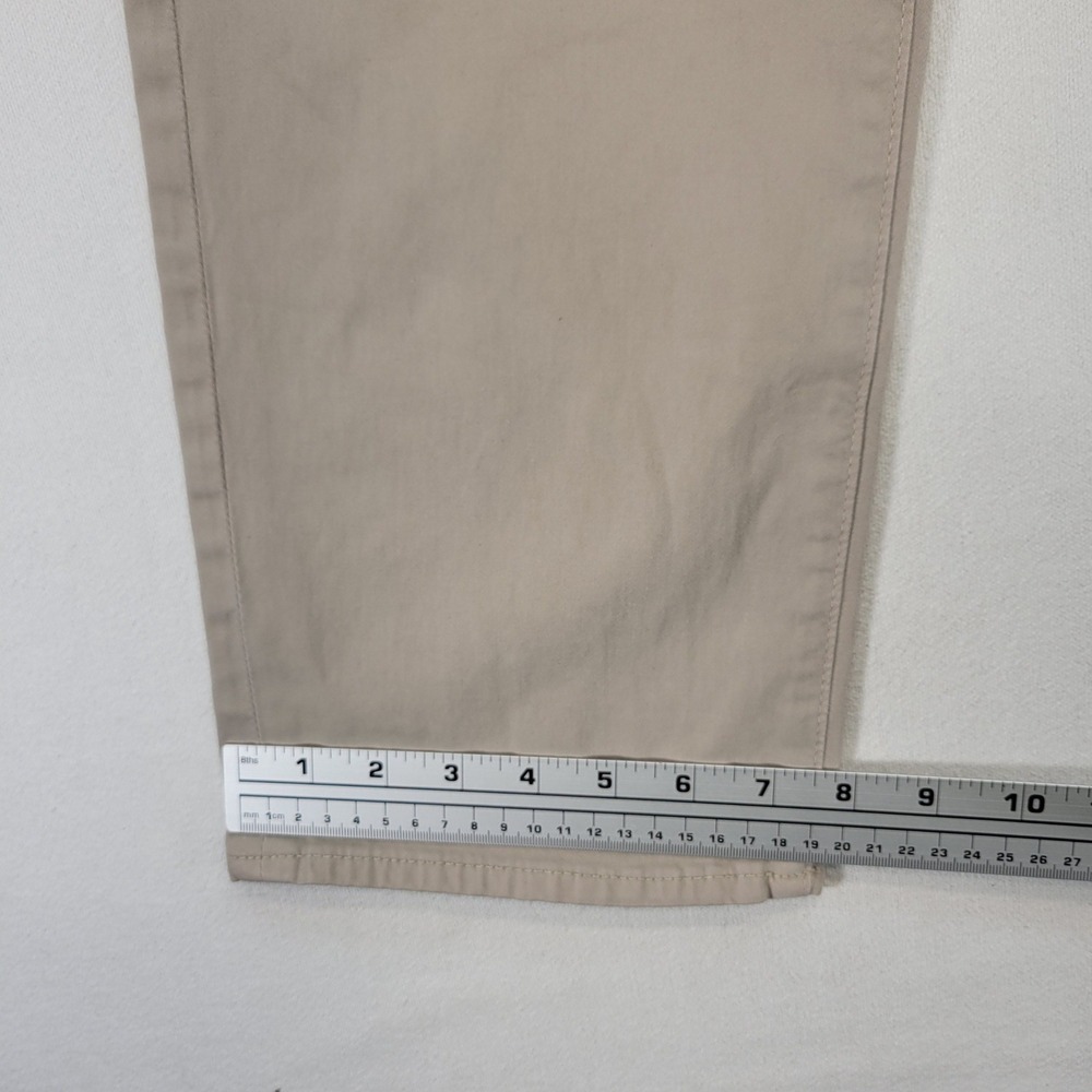 AG Adriano Goldschmied The Graduate Pants Mens 38x34 Tan Tailored Leg Khaki - Picture 11 of 12